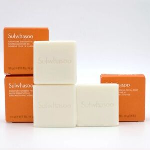 Sulwhasoo Signature Ginseng Facial Soap 25g x 3ea Soothing Creamy K-Beauty